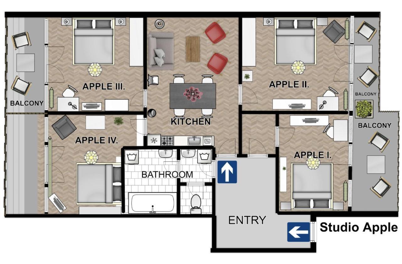 New Town - Apple Apartments Prague Exterior photo
